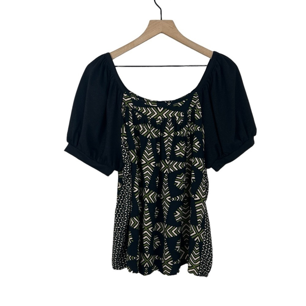 Maeve Anthropologie Puff Sleeve Catalina Top